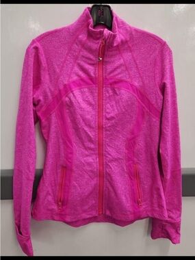 lululemon athletica Bright Pink Full-Zip Utility Jacket